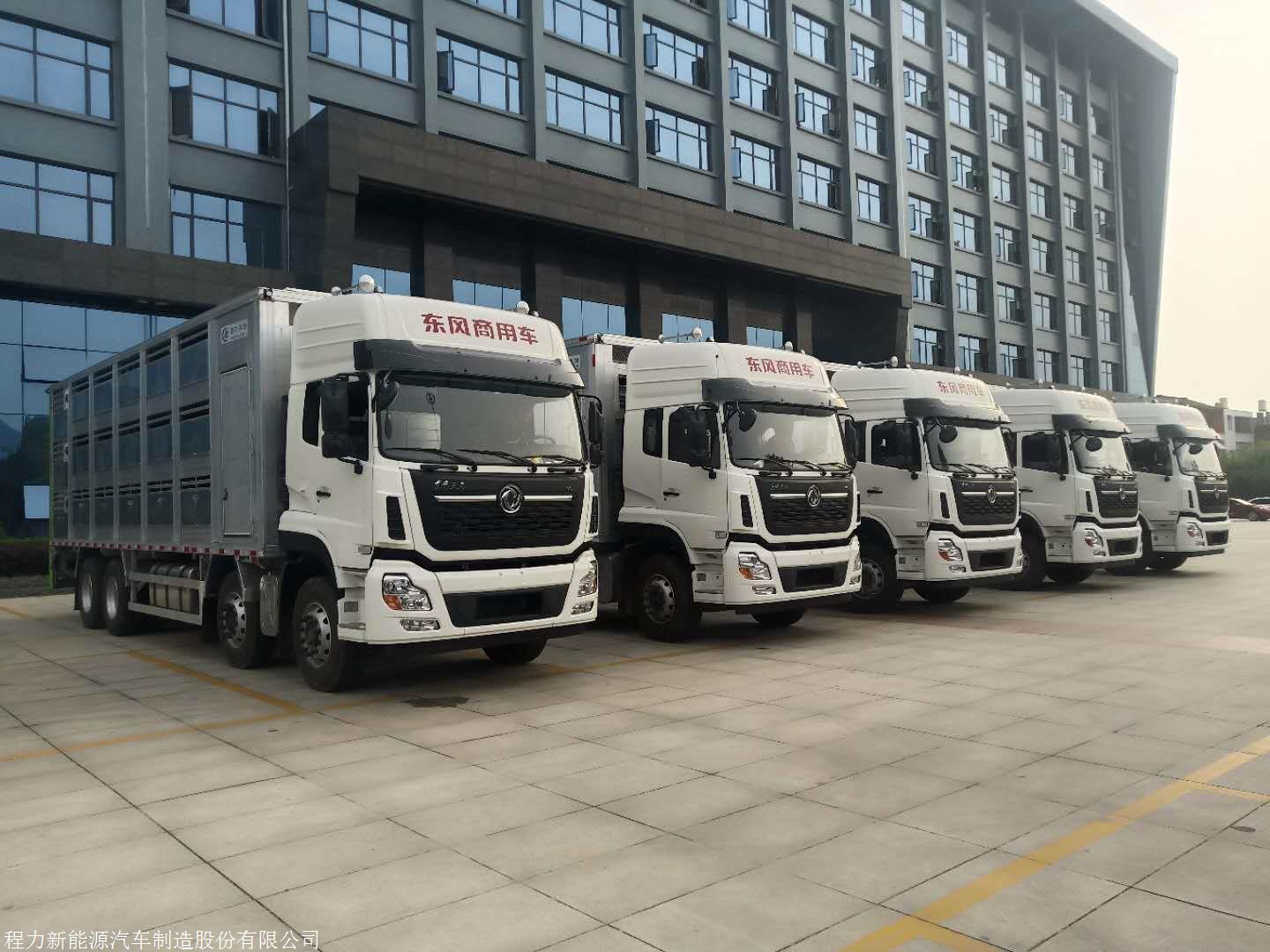 永州东风天龙9.6米全铝合金运猪车 成品猪运输车可分期厂家直销