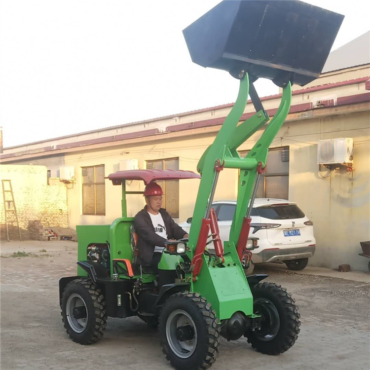 工地装载机 农用装载机 小型农用铲车电启动