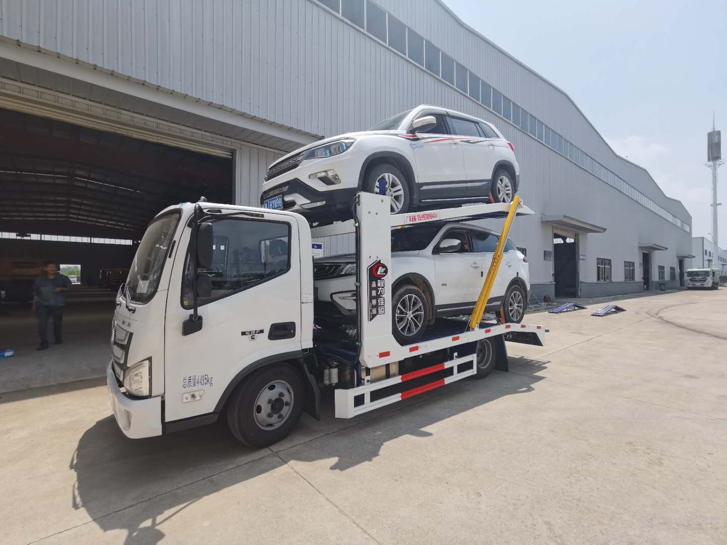 首页 汽车配件 其他汽摩分类 道路清障车 蓝牌拖车_欧马可双层两位