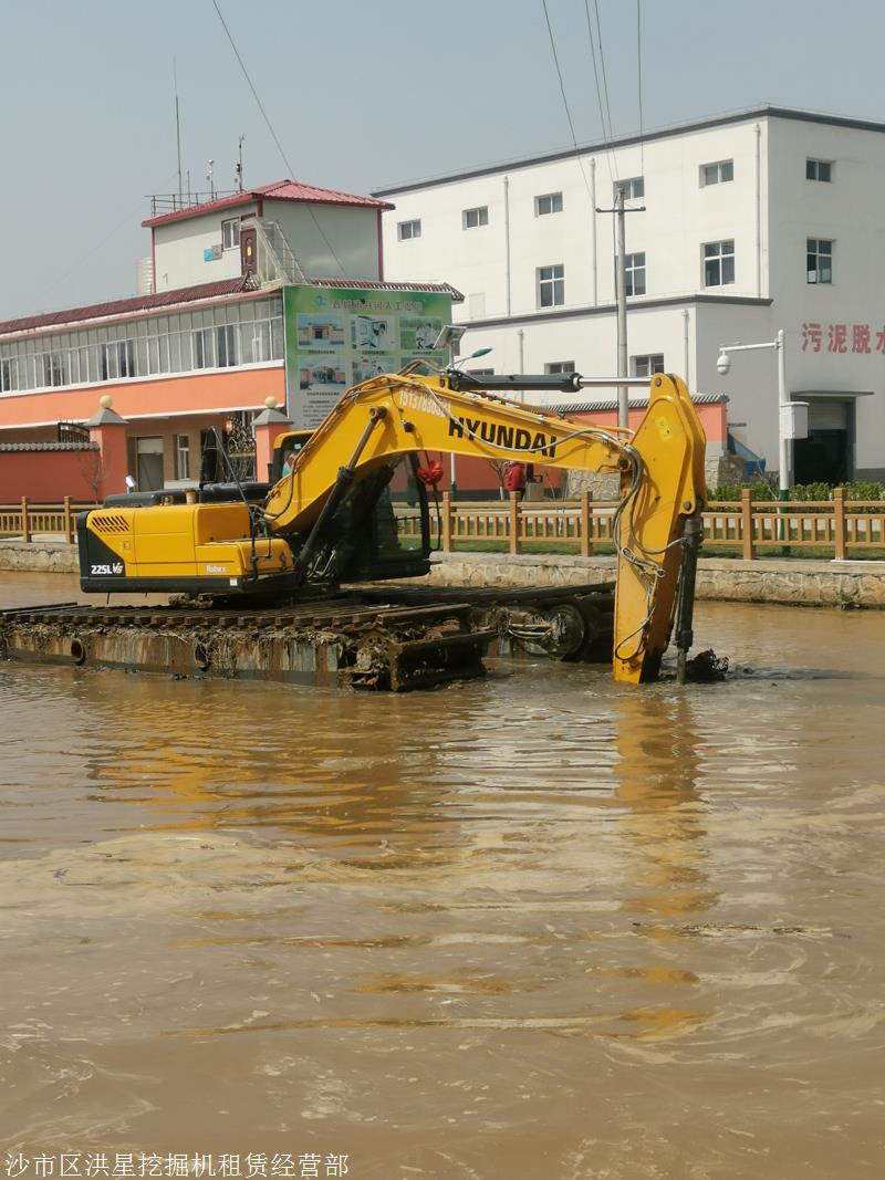 船式水上挖掘机厂家 河道清理