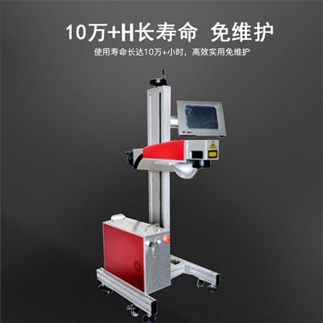 山东瑞丰激光  pvc纸张玻璃在线激光打标机 打标机多少钱一台