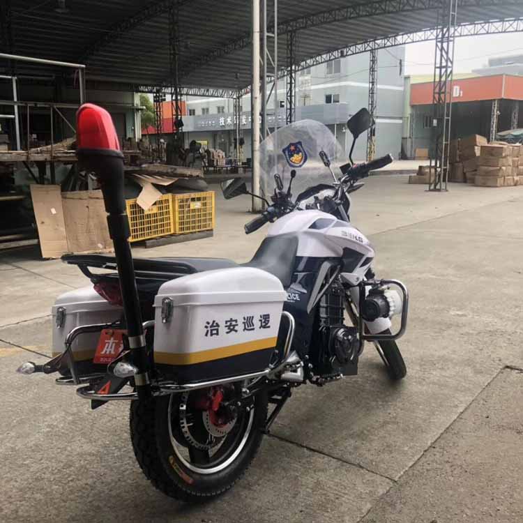本铃72v魔影2轮治安巡逻电动摩托车城管街道巡查2轮摩托车
