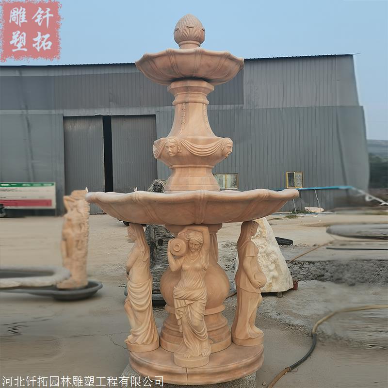 欧式人物石雕喷泉广场西方人物喷泉石雕喷泉厂家