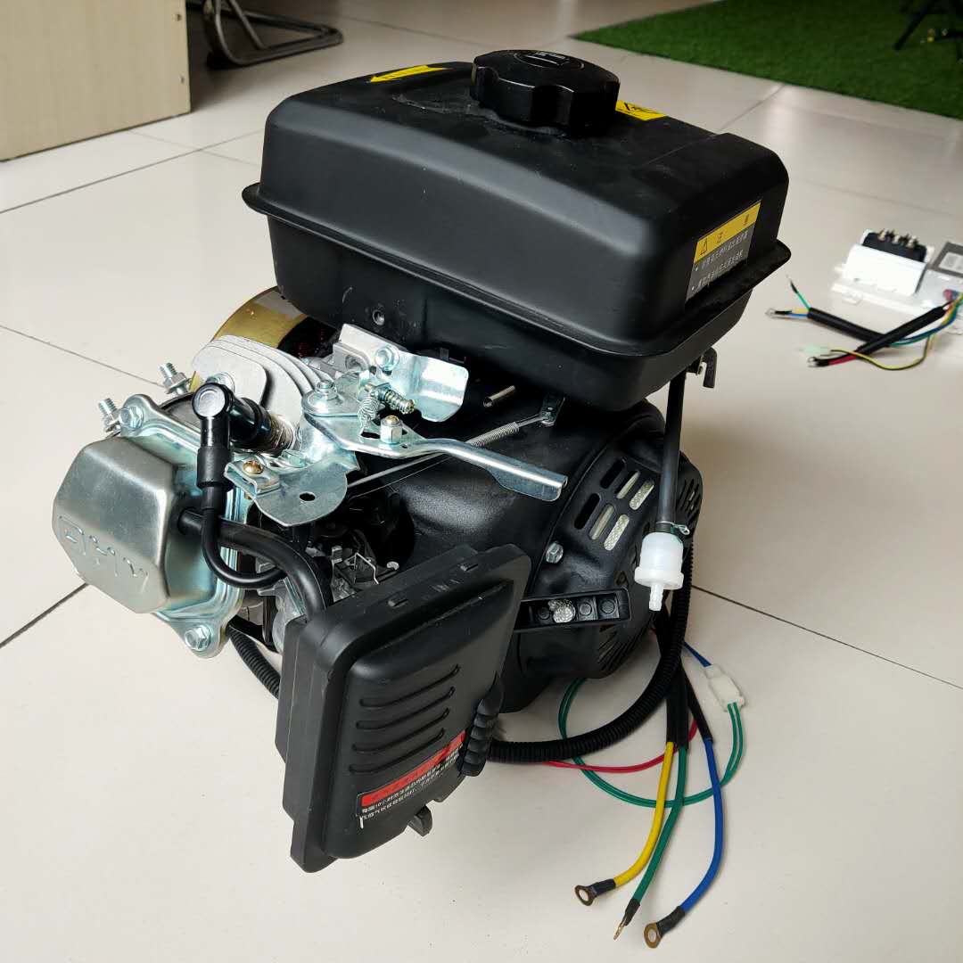 低噪电动车四轮三轮轿车新款3kw新能源48v60v72v发电机增程器