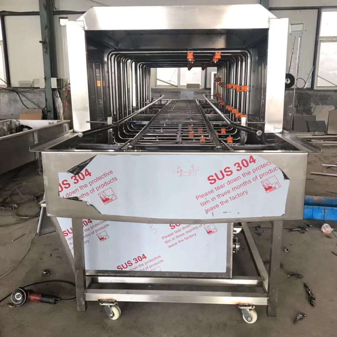周转筐清洗机塑料筐高压清洗机厂家自动洗筐机可定制