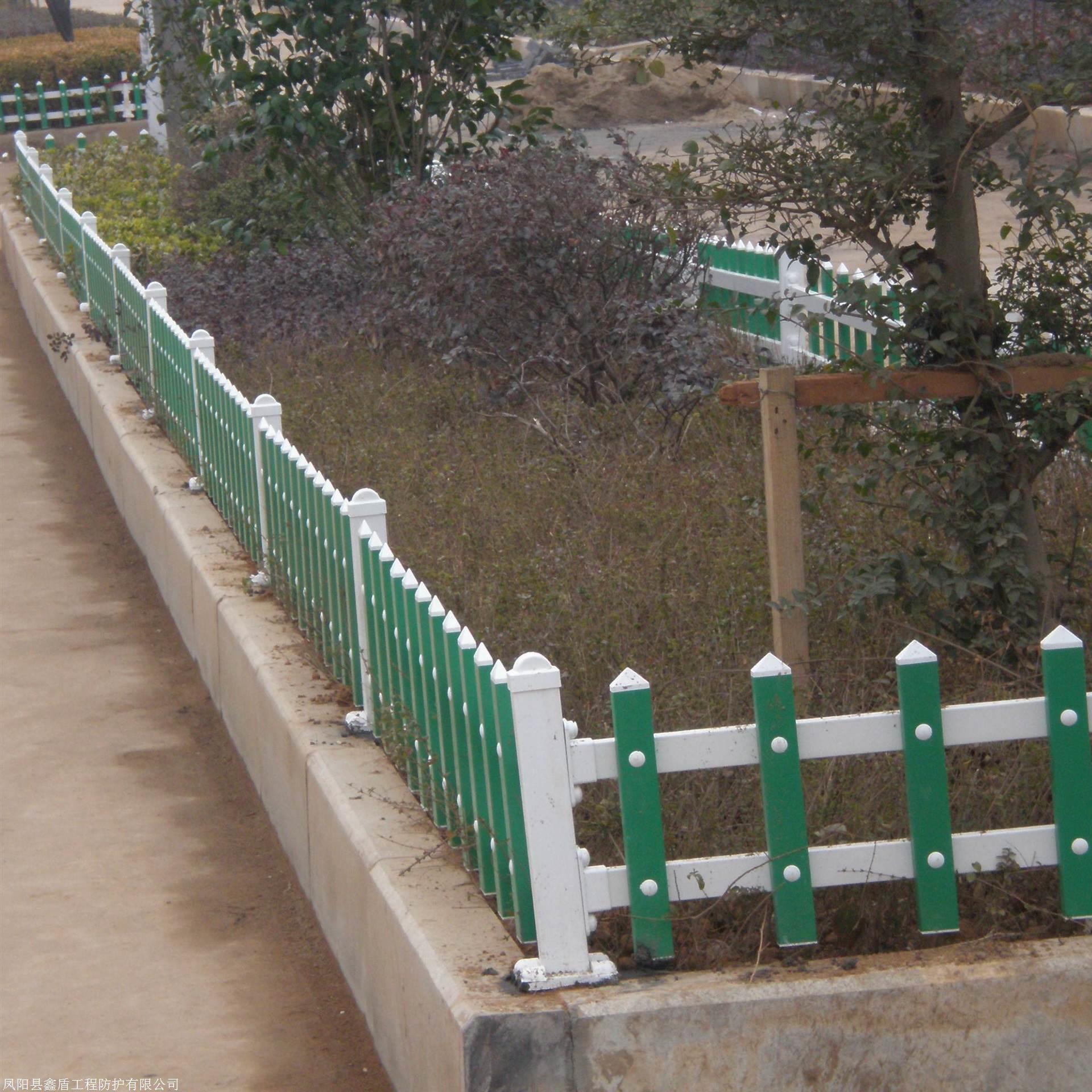 贵州草坪护栏pvc道路隔离护栏护栏花坛