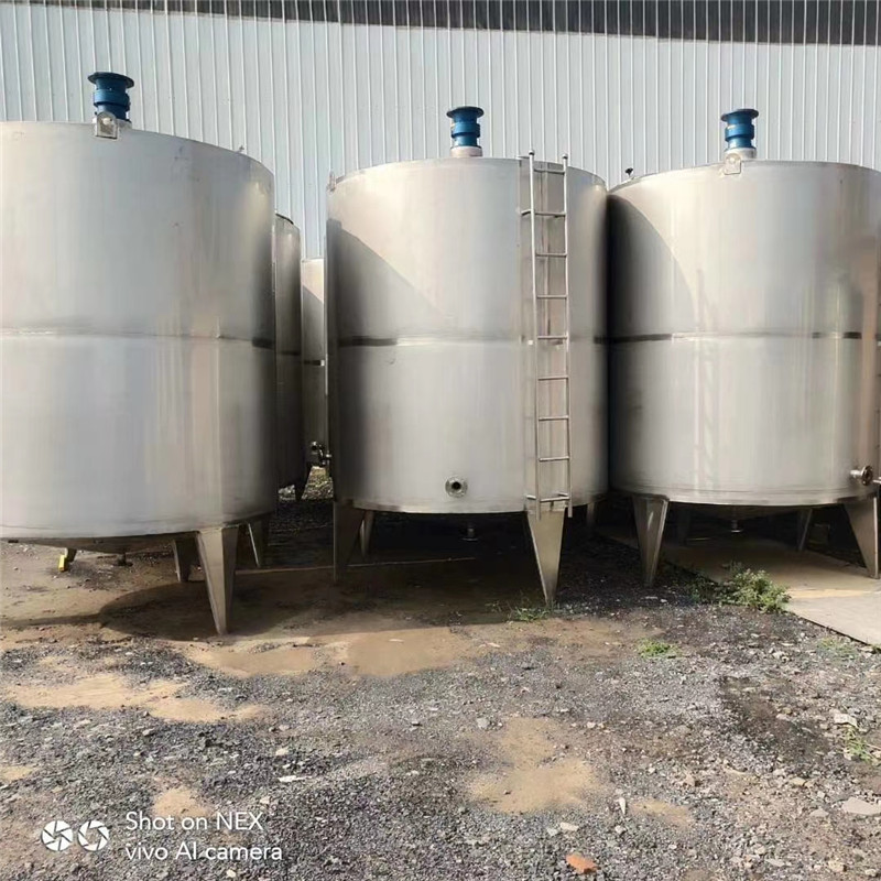 定制不锈钢储罐不锈钢压力罐保温储存罐立式卧式酒精储罐