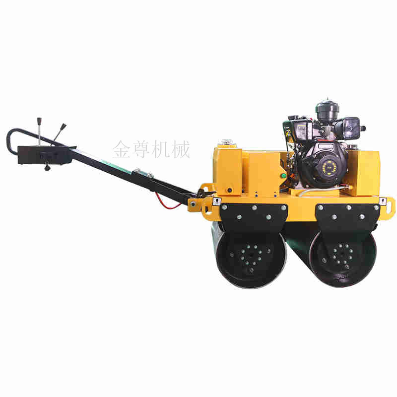 轻巧便捷手扶式沥青公路压实机两轮小碾子