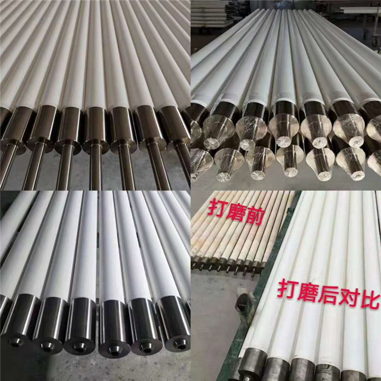 钢化炉陶瓷辊道厂家批发兰迪陶瓷辊道型号全