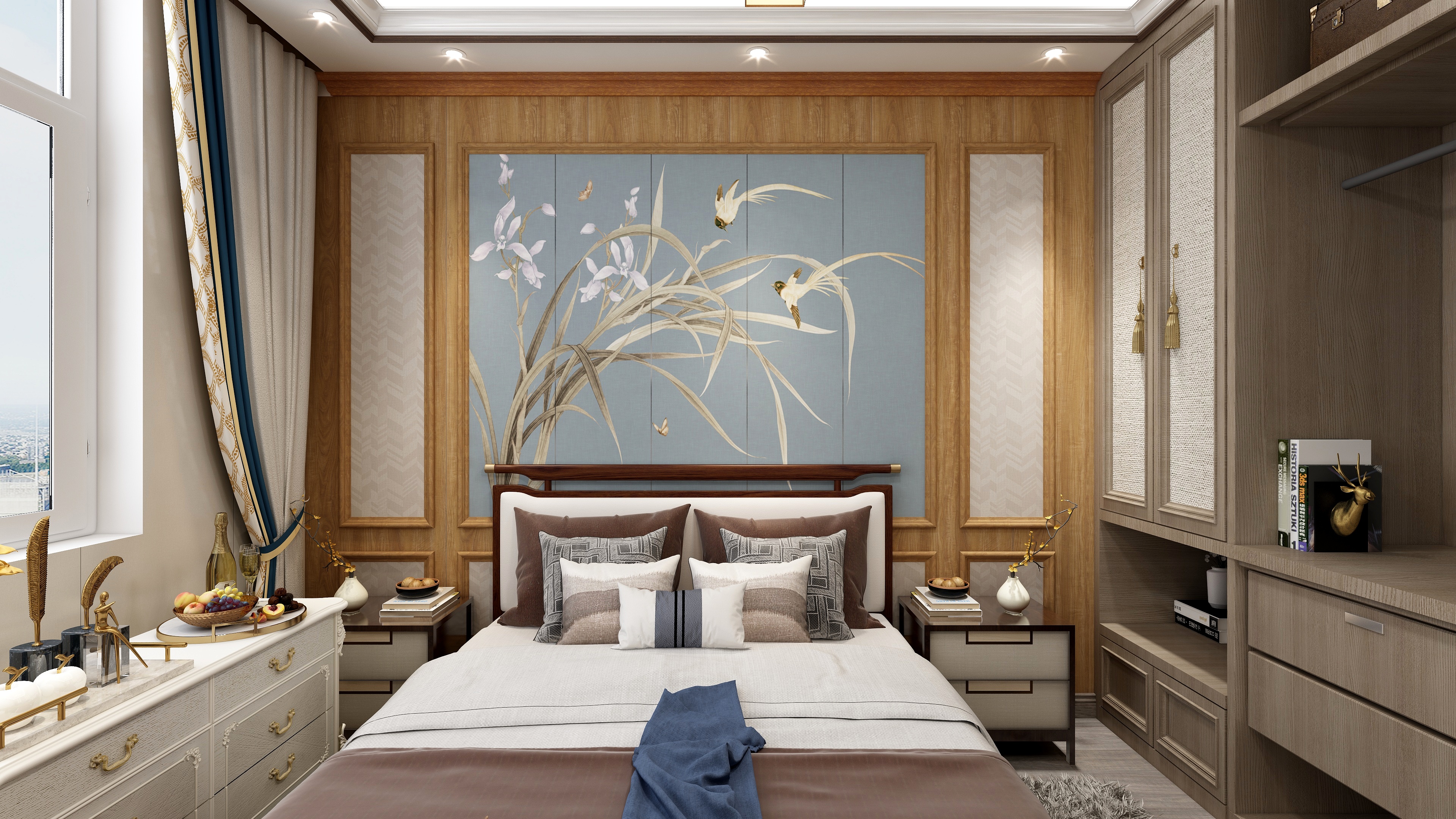 湖南株洲 竹木纤维墙板木饰面板 酒店工装可免费设计
