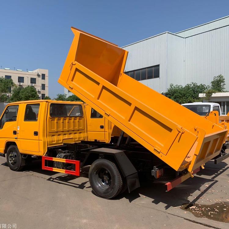 南阳江铃双排座自卸车公路养护