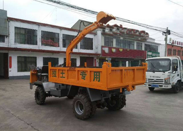 供应工程机械随车挖运输车 车载式运输车 四不像随车挖