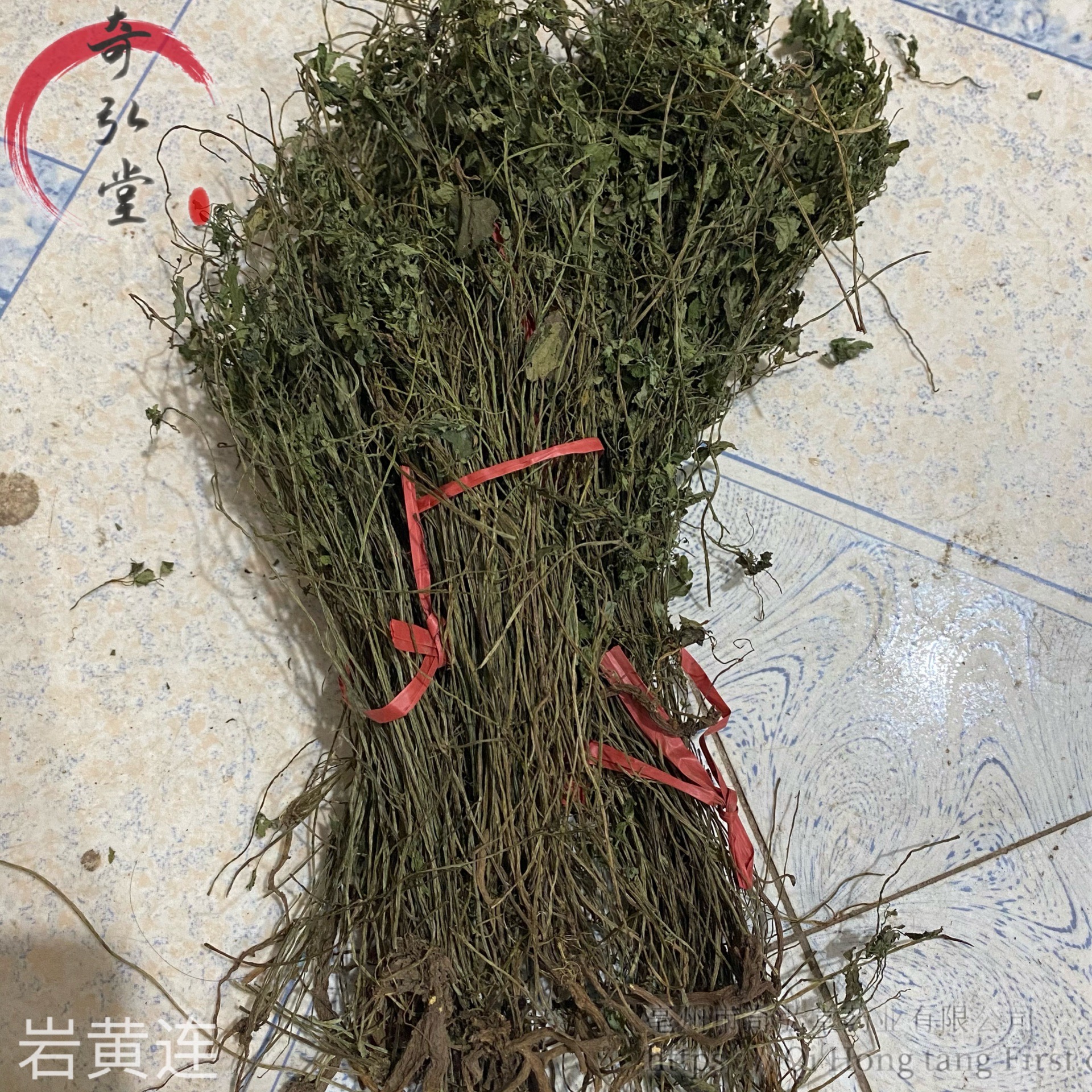 中药材岩黄连岩黄连的药用价值