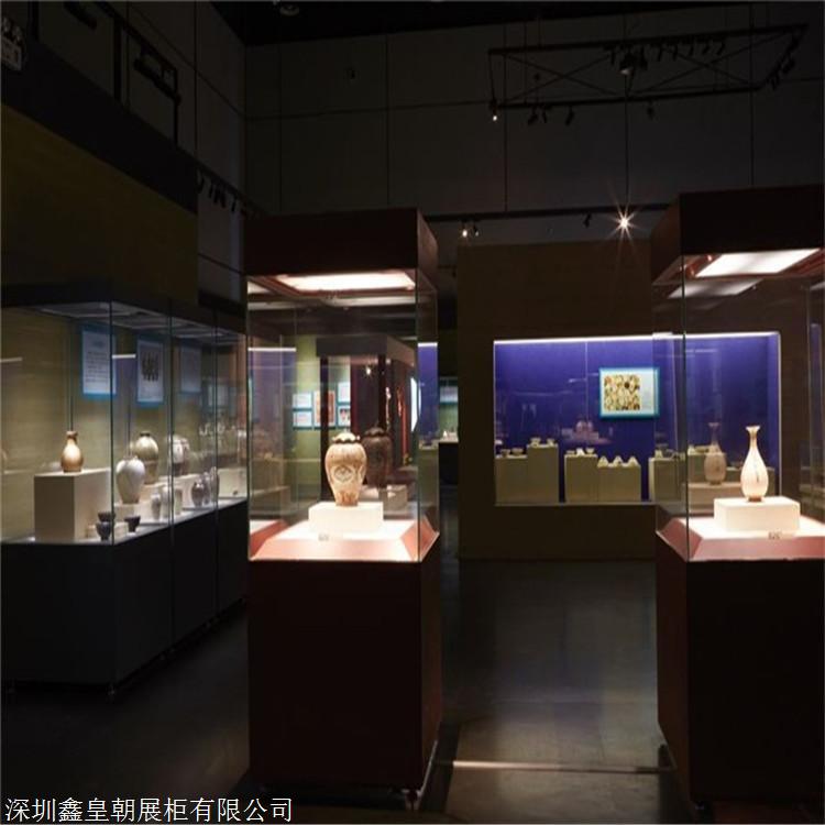 广东博物馆展柜制作厂鑫皇朝博物馆独立柜施工信息推荐