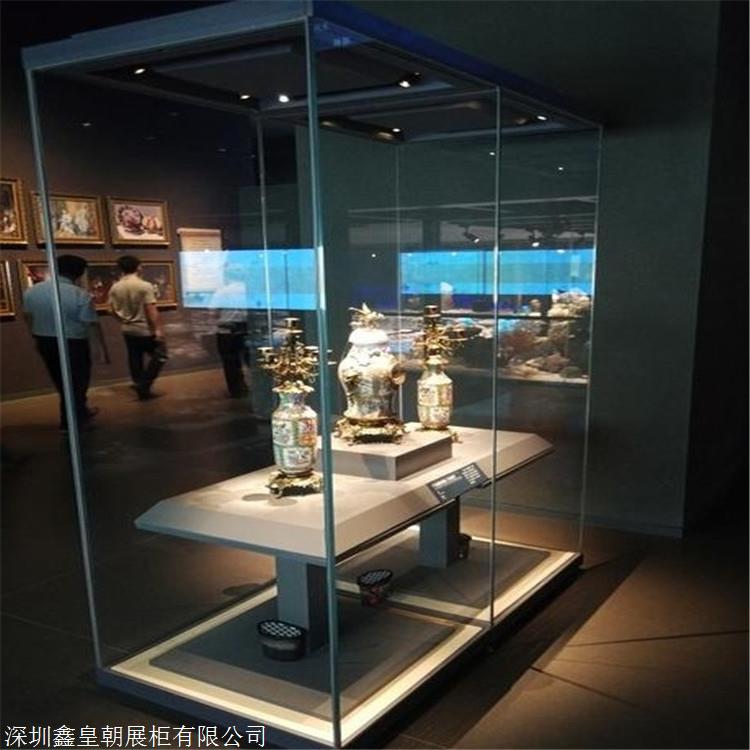 书画玻璃展柜博物馆展柜定做鑫皇朝技术保证博物馆独立柜