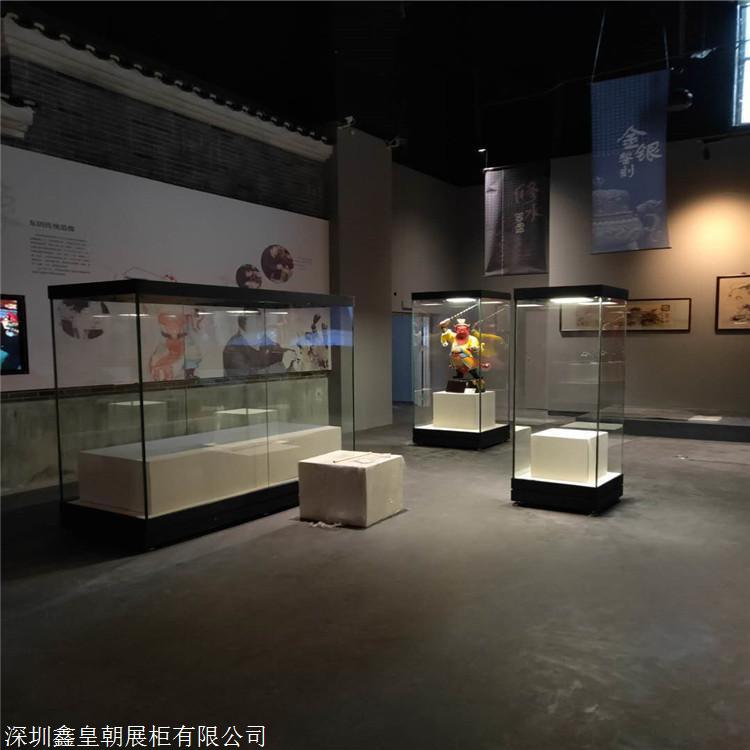 博物馆独立展柜博物馆灯顶独立柜鑫皇朝信息推荐定制博物馆独立柜