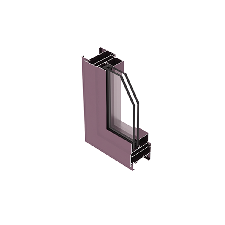 铝型材广西罗翔工业铝型材wh50系列平开窗铝型材定制厂家