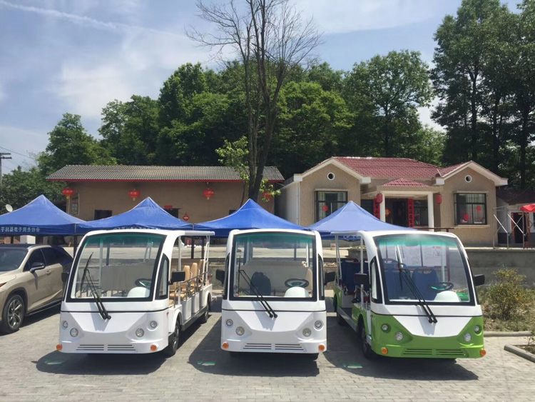 购买景区电动观光车 就选凯驰瑞 8座11座14座17座载客运营观光车