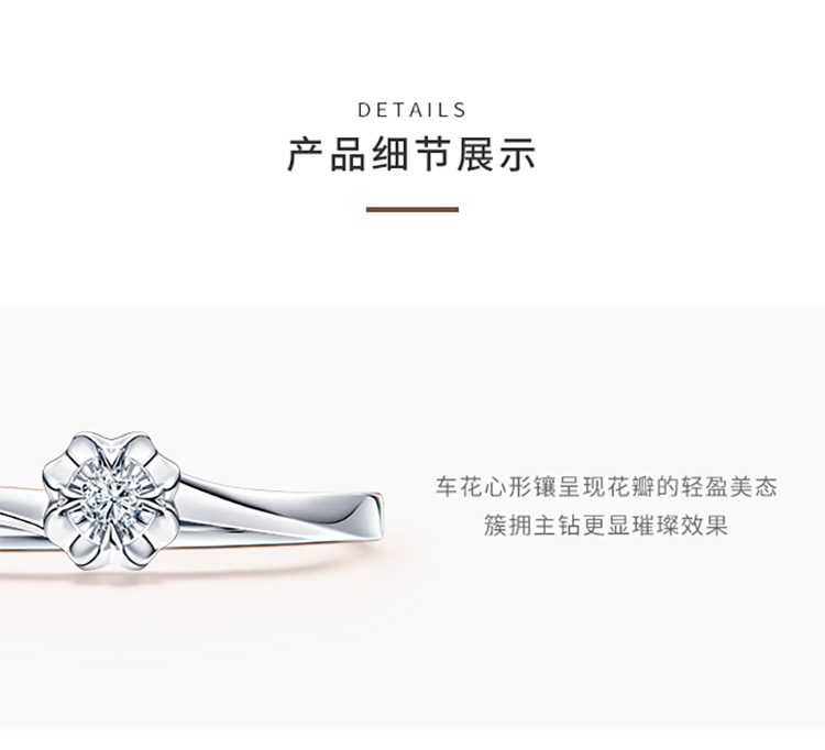 drbelieve雪吻求婚钻戒结婚钻石戒指babyring项链旗舰店