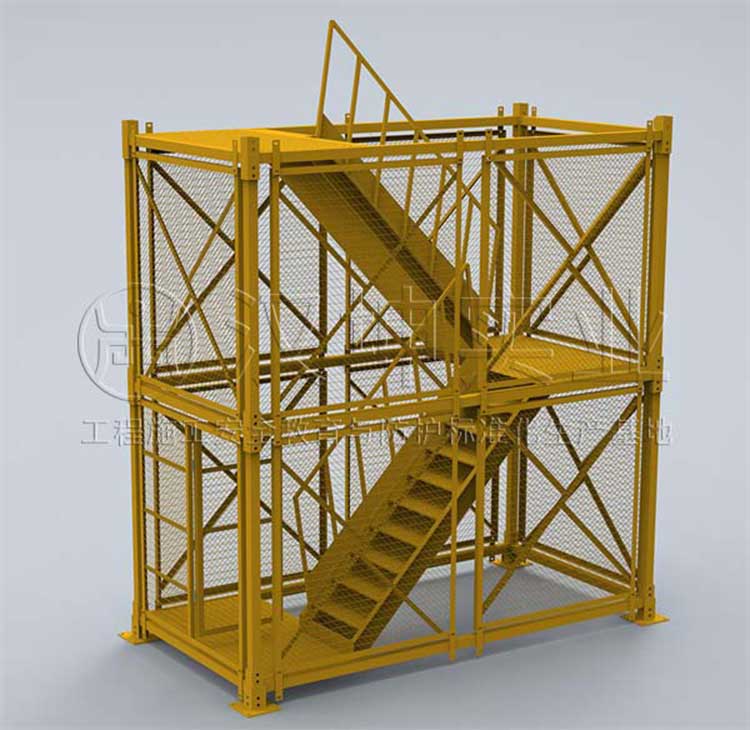 施工安全爬梯汉坤实业出品焊接牢固设计合理