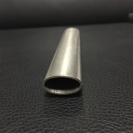 不锈钢平椭圆管厂304材质不锈钢异形管加工定制