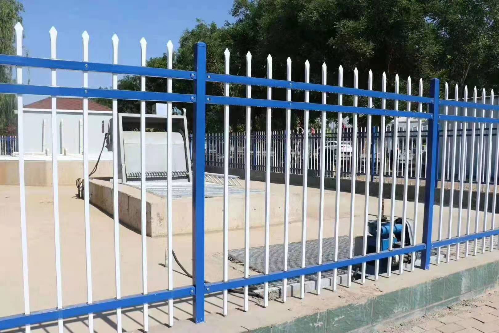 厂家供应锌钢护栏锌钢铁艺护栏小区园区隔离护栏支持定制
