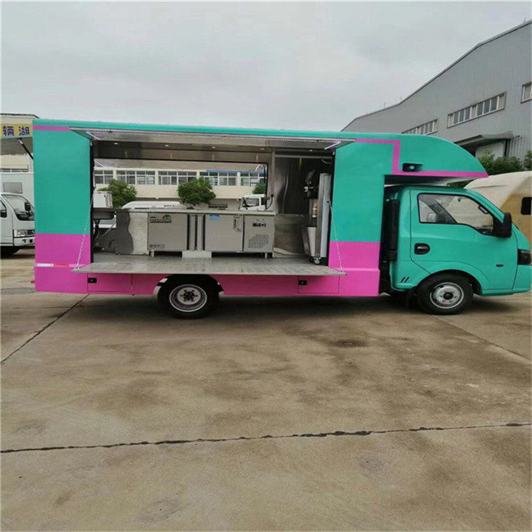 国六餐车 流动配餐车