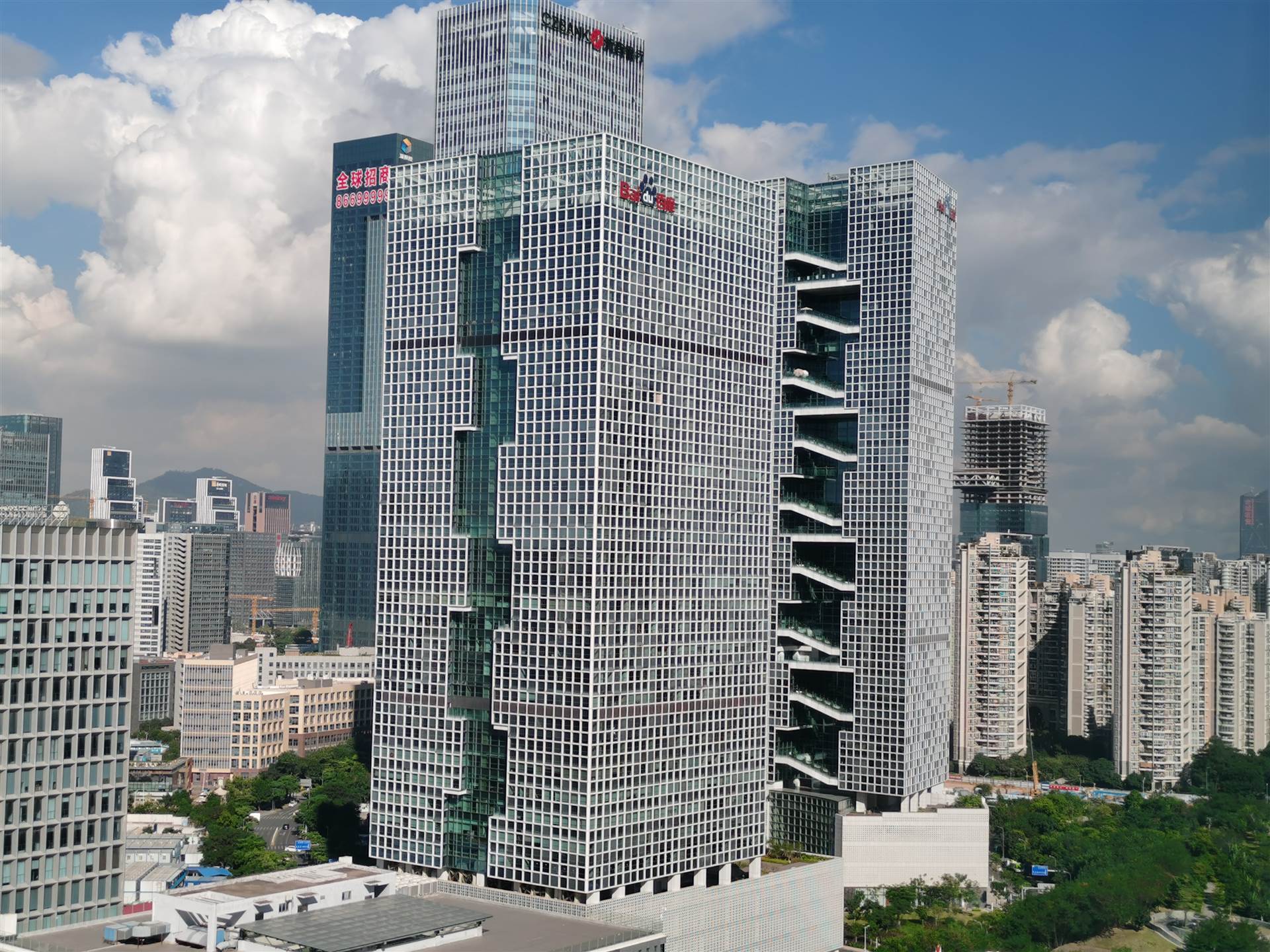 深圳湾总部 百度国际大厦 500-2300平米 写字楼出租