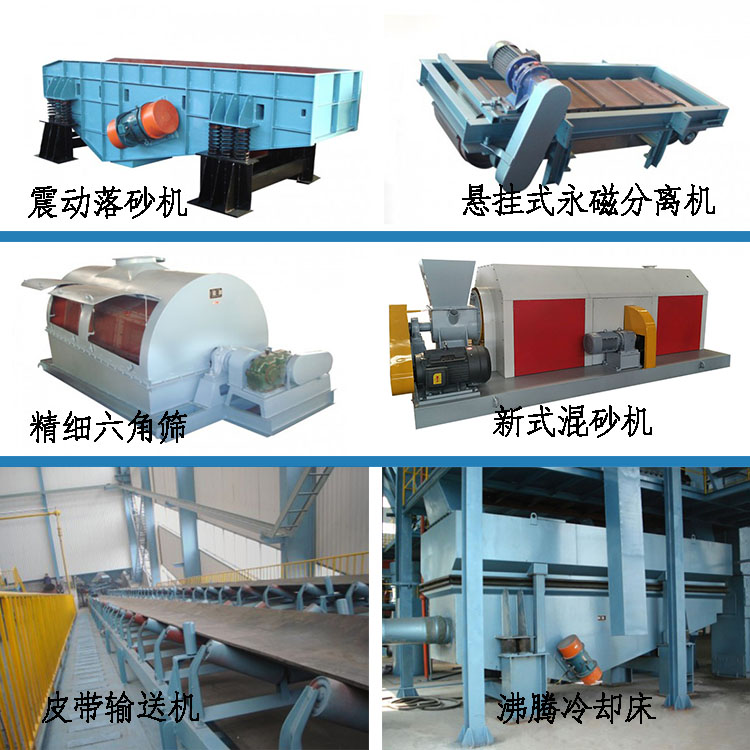 铸造设备砂处理设备及生产线砂铸工艺废砂再生设备
