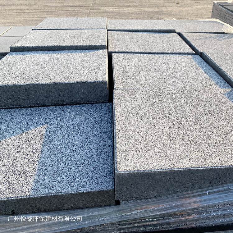 仿石水泥砖广州pc砖生产销售浅灰色透水砖各种规格pc仿石砖