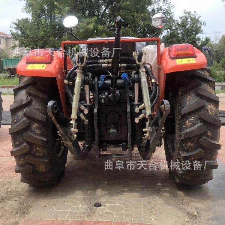 萨丁504短车身拖拉机中型大棚果园耕整机配套农具齐全