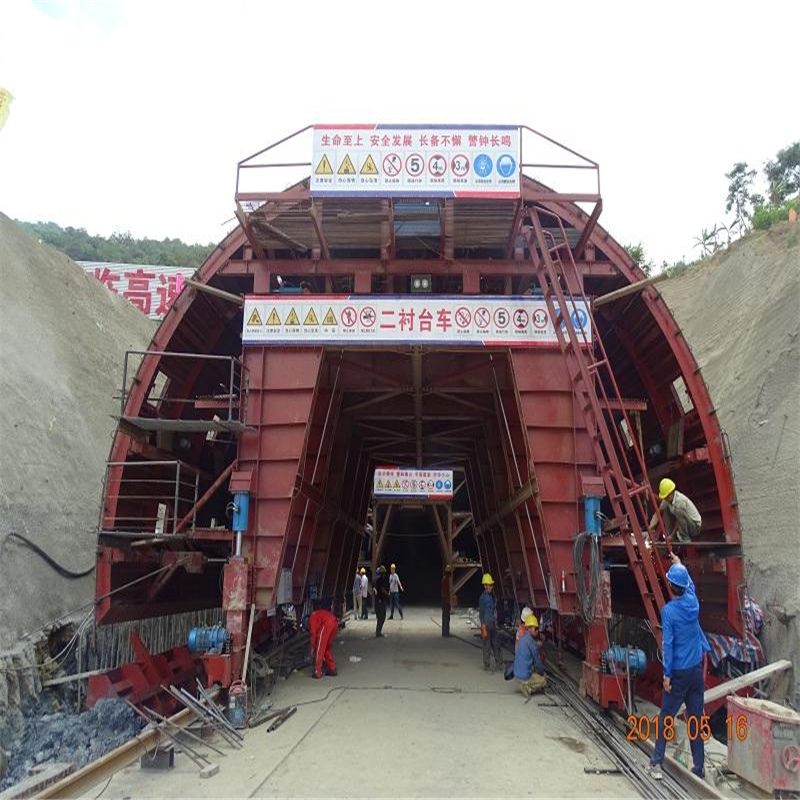 隧道二衬台车价格砼衬砌台车使用方法高铁隧道砼衬砌台车