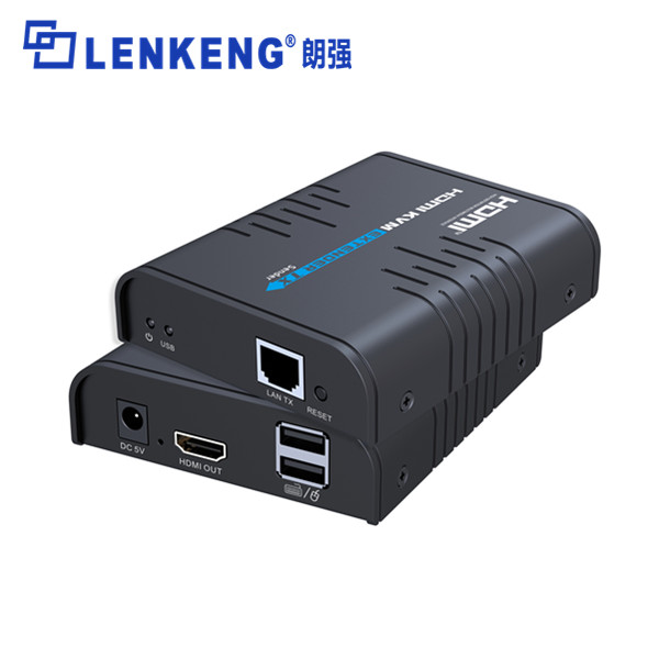 朗强lkv373kvm HDMI KVM网络延长器 HDMI转RJ45传输120米厂家_KVM网络延长器_深圳市朗强科技有限公司