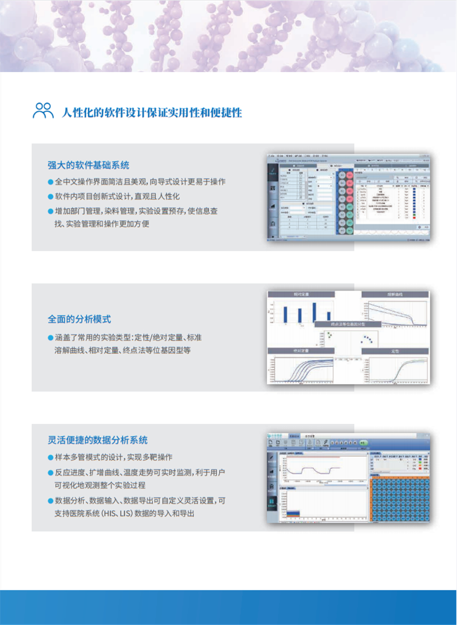 荧光定量pcr仪 乐普全自动医用pcr分析系统 四通道96孔