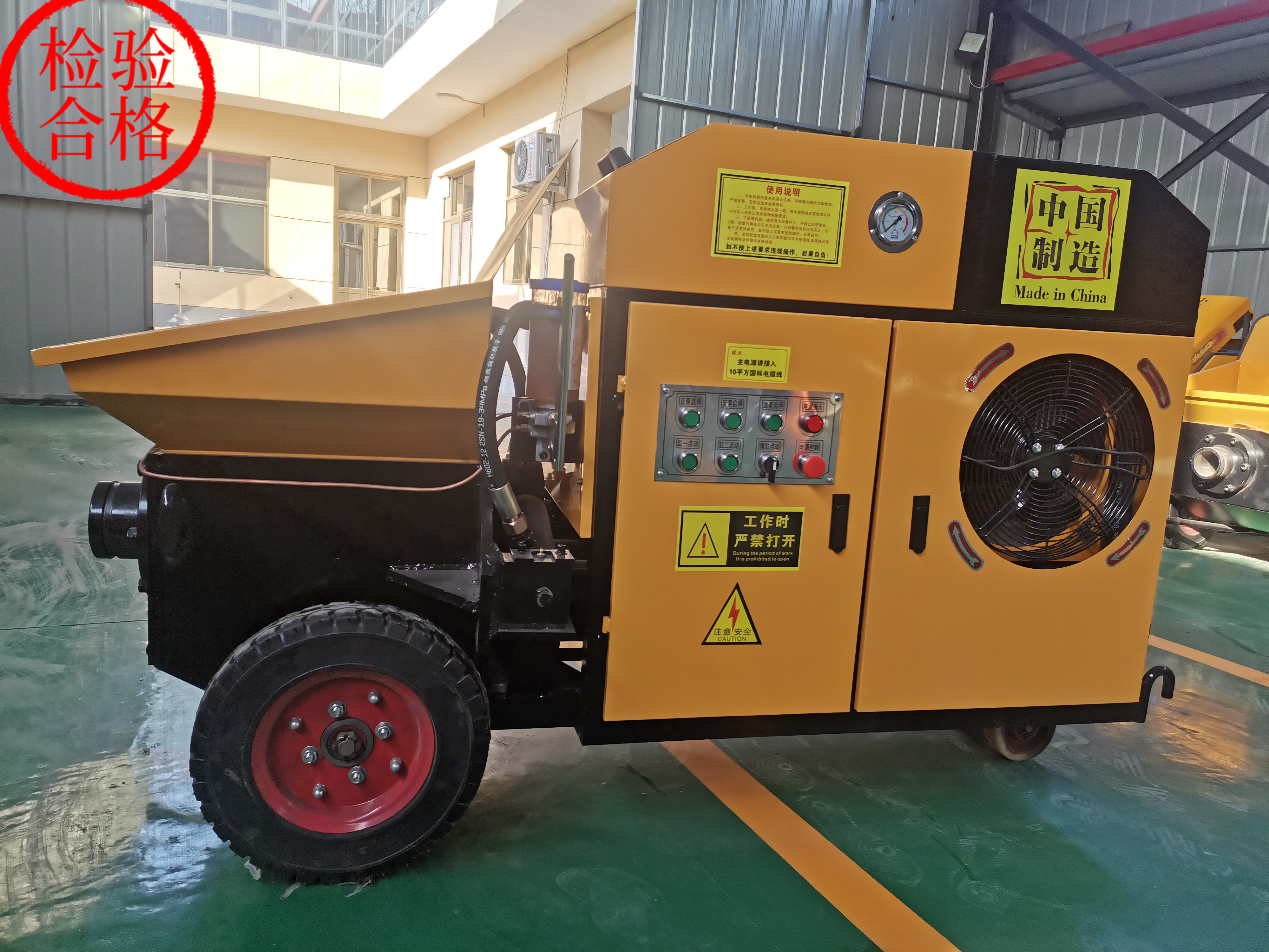 混凝土泵车 二次构造柱输送泵 生产厂家天马机械 五公分石子