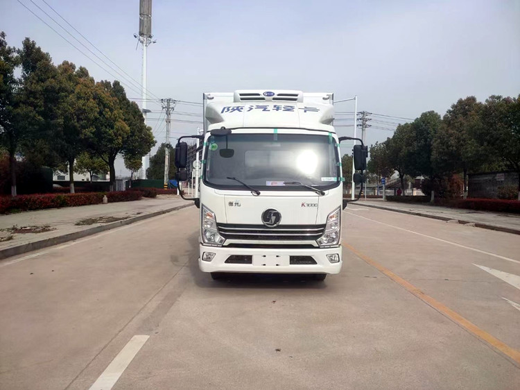 陕汽德龙k3000国六冷藏车,品质热供,可分期随时提车