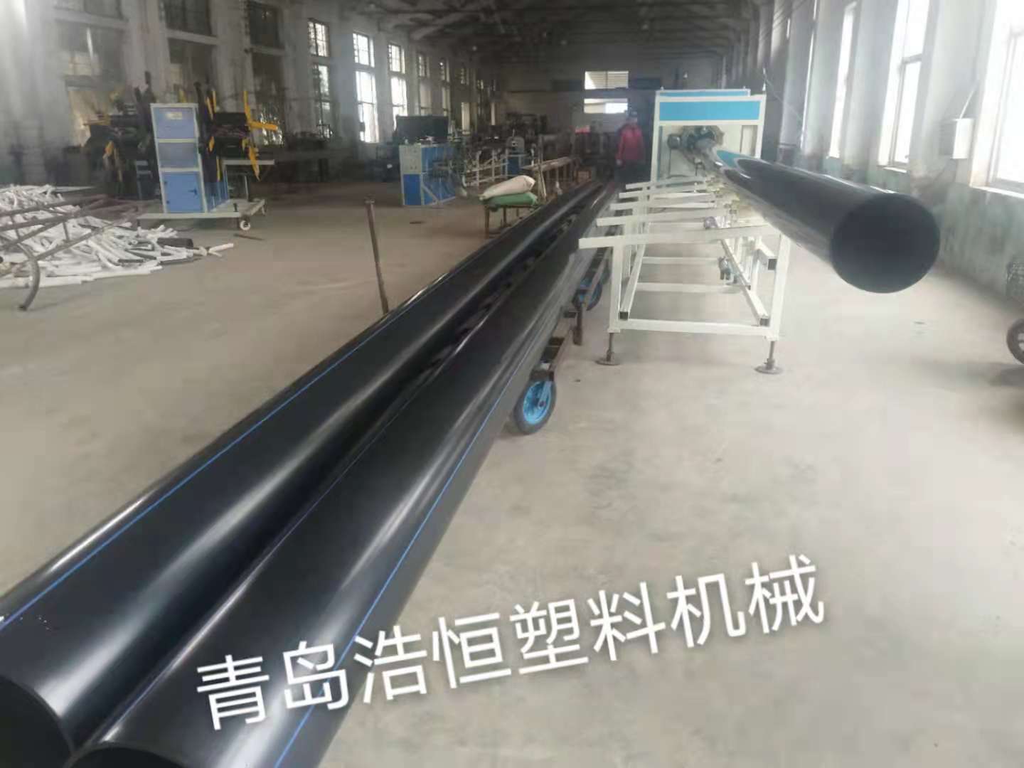 大口径pe管 全新料大口径pe管 黑色给水管 pe管材 pe