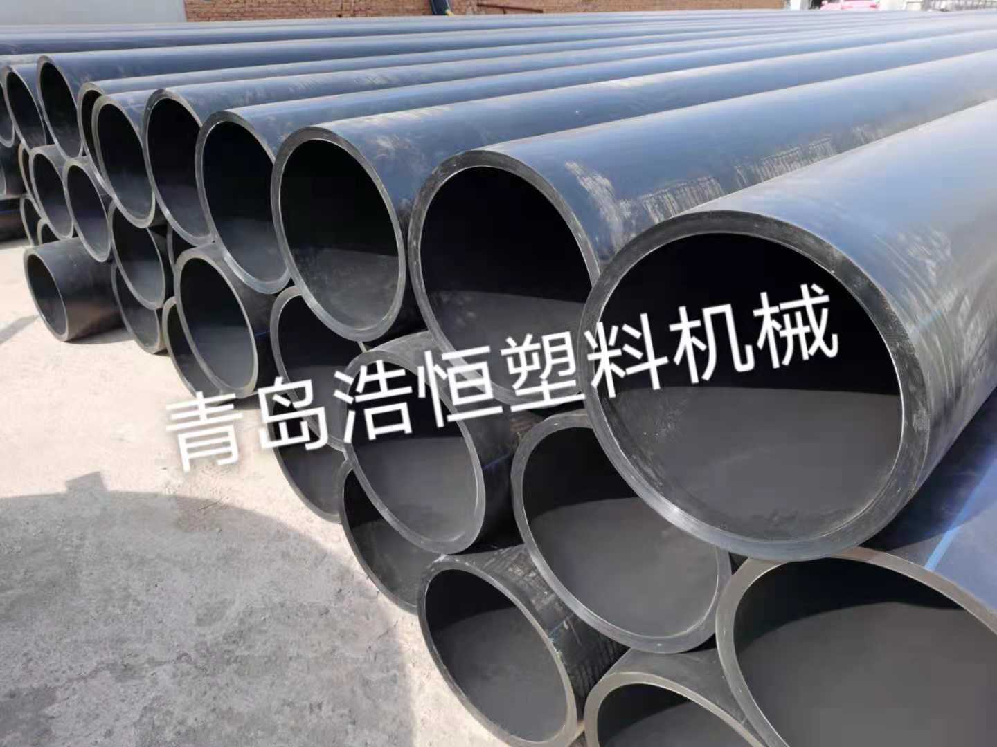 大口径pe管 全新料大口径pe管 黑色给水管 pe管材 pe