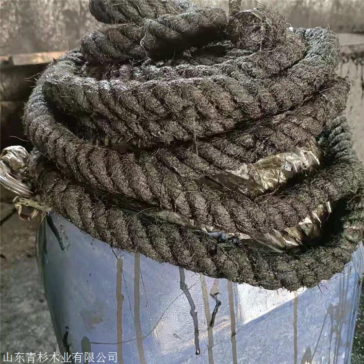 揭阳 浸油麻绳沥青麻筋 实业-沥青木板 暖气管防水麻丝