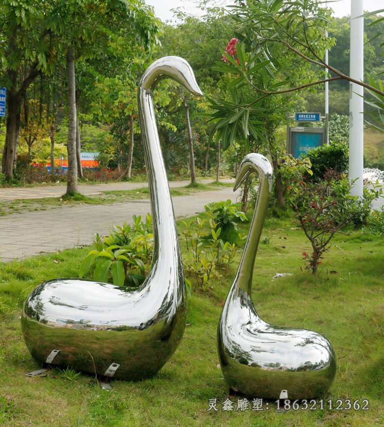 鹅城市标志景观雕塑