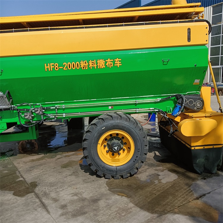 白灰撒布车 白灰撒布机 牵引式铺灰神器