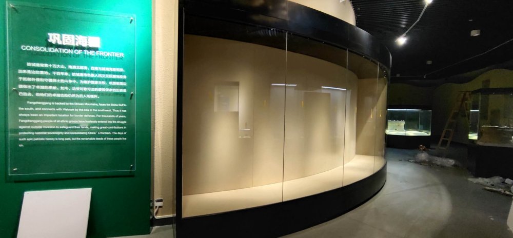 深圳靠墙博物馆通柜文物展柜制作