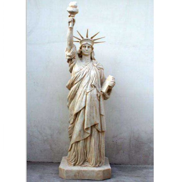 自由女神大理石广场雕塑
