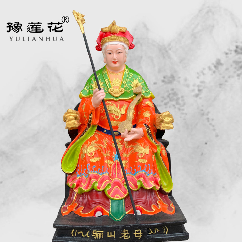 五谷娘娘神像图像田公老爷神像田公元帅神像地母娘娘神像生产