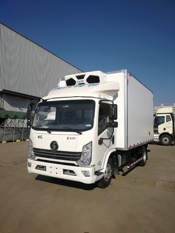 陕汽轻卡手动挡蓝牌冷藏车,城市配送车