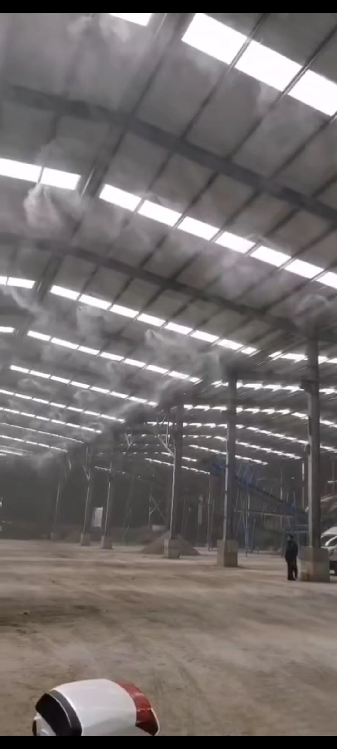 农场加湿除臭设备围挡喷淋厂家围挡喷雾机