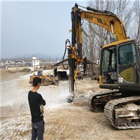 液压钻机 潜孔钻眼机液压凿岩石钻机承德当地厂家