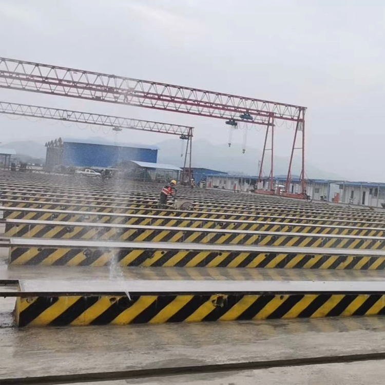 禹州梁场自动养生喷淋装置 混凝土夏季喷淋养生装置 全国大包