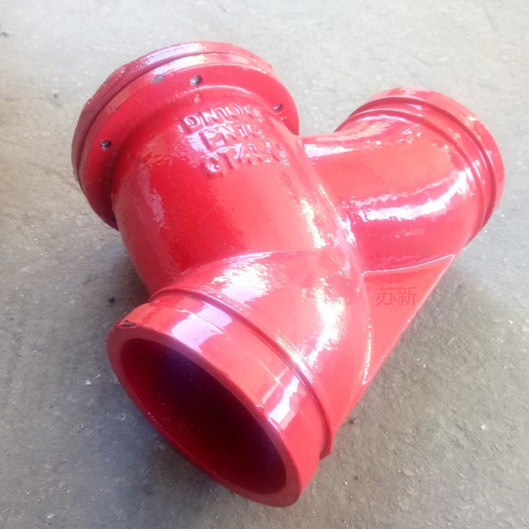 消防沟槽过滤器y型管道过滤器工程专用