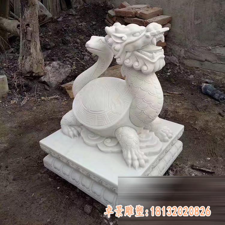 古代神兽龙龟石雕